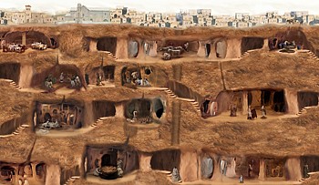 Thành phố dưới lòng đất ở Thổ Nhĩ Kỳ